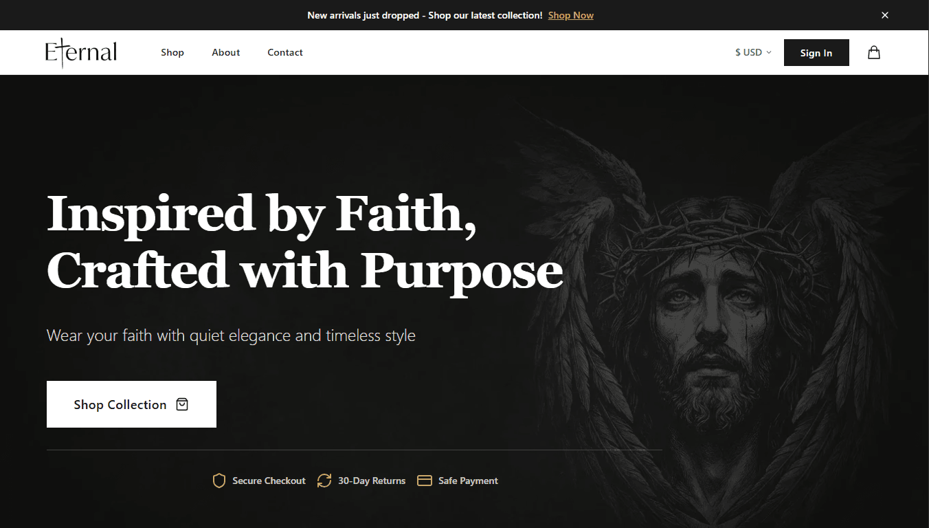 Jesus Eternal store screenshot